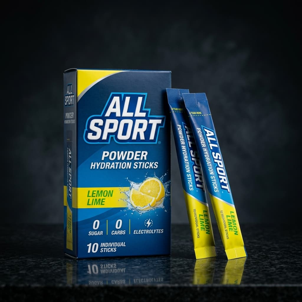 All Sport Powder Hydration Sticks